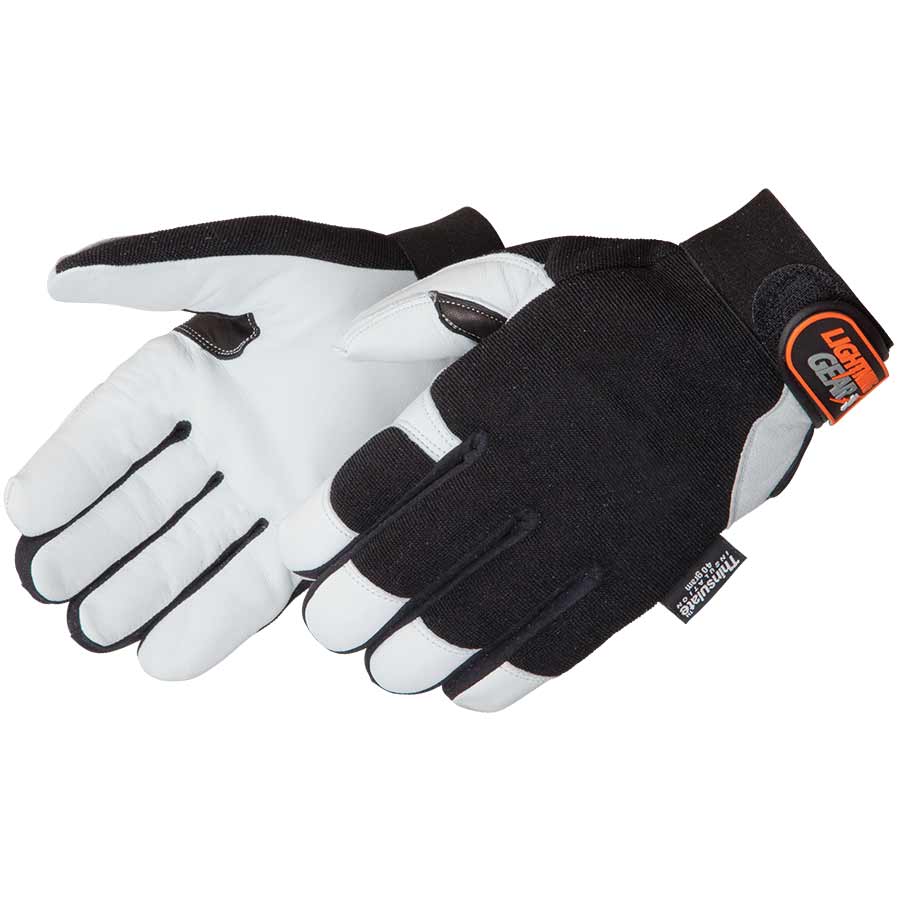 Goatskn Mchnc GLV 3m Thnsult L N S Premium Grain Goat Skin - 3m T
