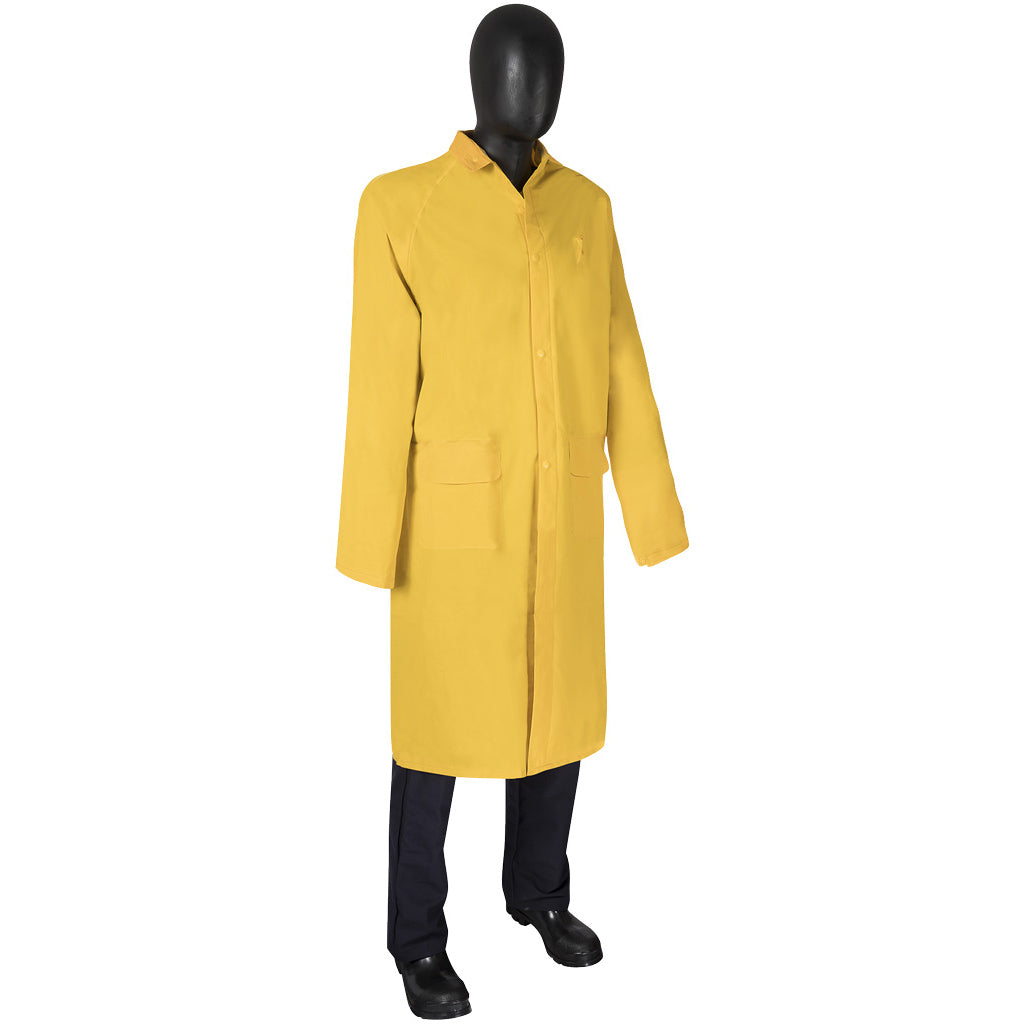 .35mm Pvc/polyester Raincoats, MED