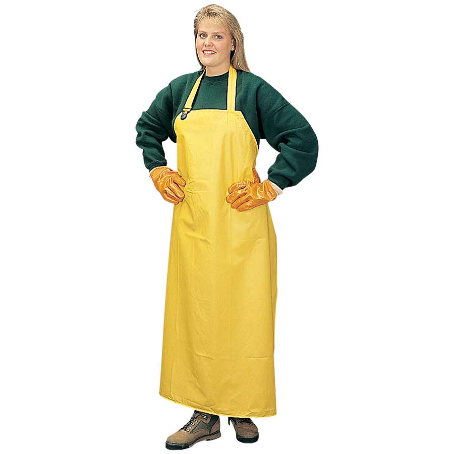 .35mm Pvc/poly Apron Yellow CO LOR
