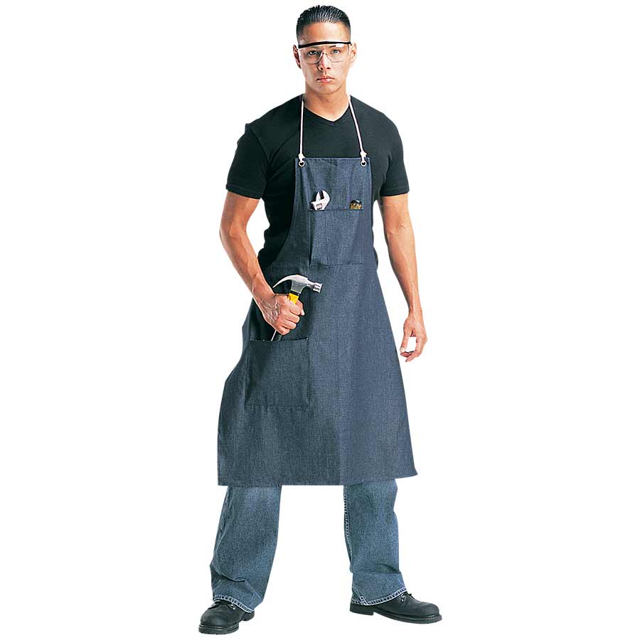 10oz WGT Denim Apron With 2 PO Cket