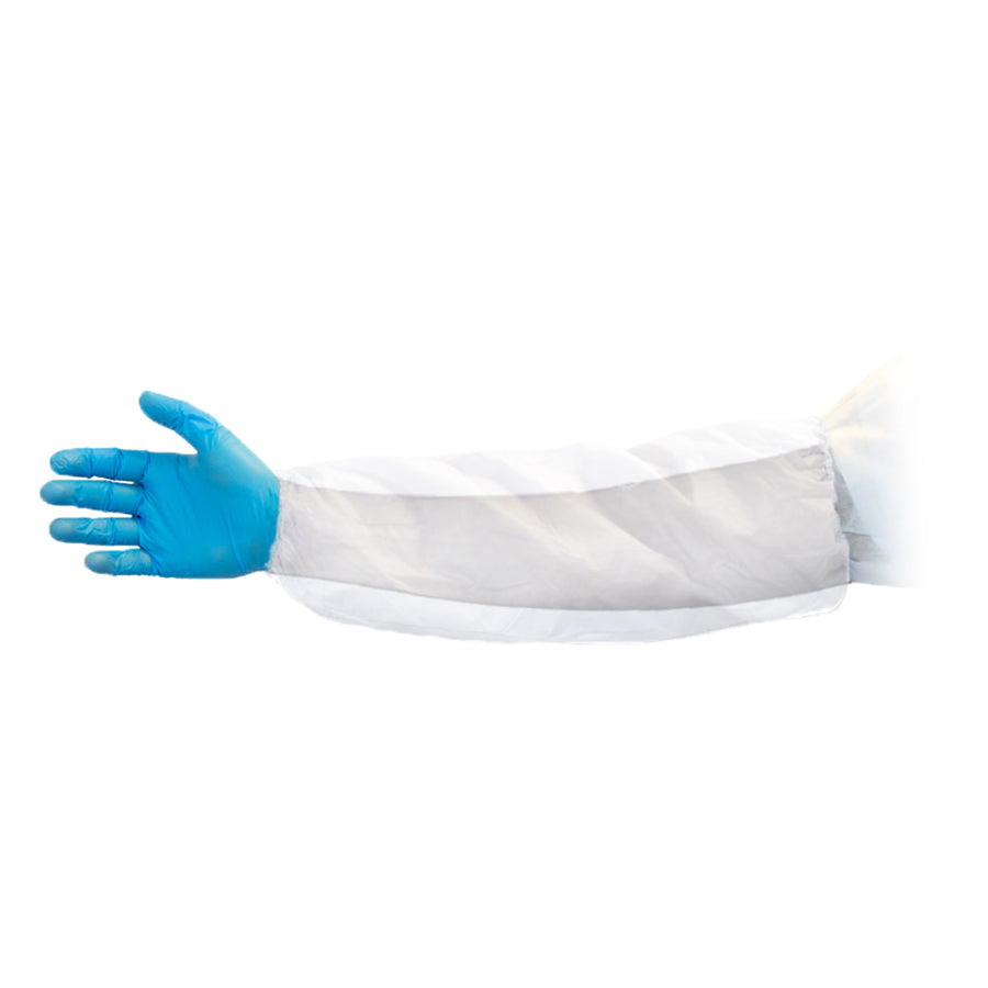 18" PP Sleeve, Elastic Ends 500 Pcs/cs