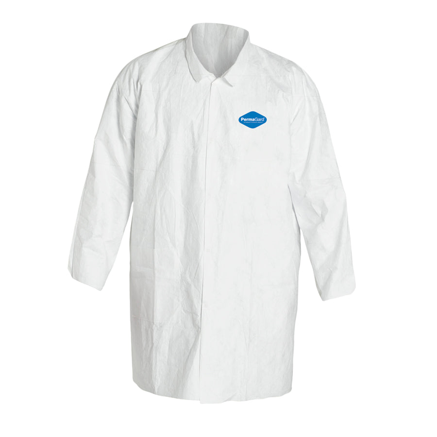 Permagard Labcoat,no Pockets, M 30/cs