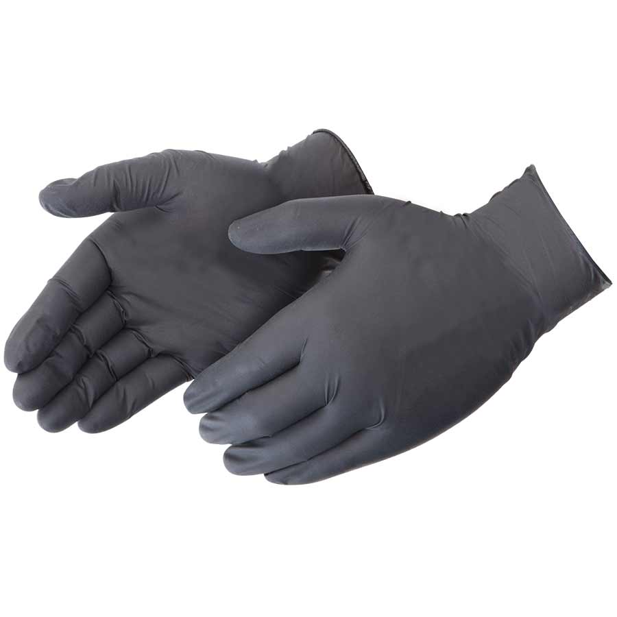 6mil BLK Nitrile Industrial PF , Size S