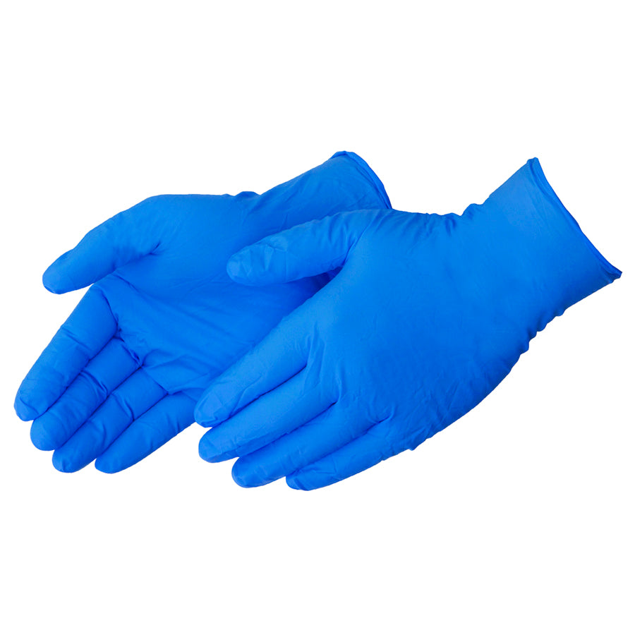 6mil Blue Nitrile Industrial P F S 100pcs/bx