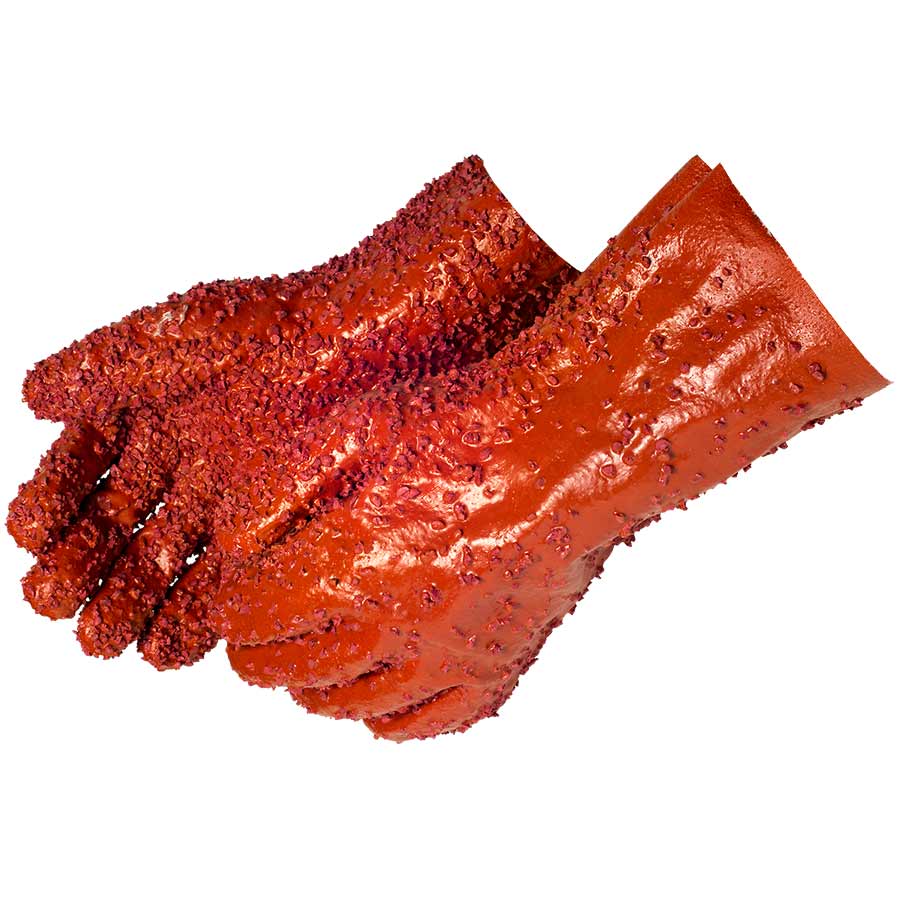 RED PVC Chips ON PVC 12" Gaunt LET