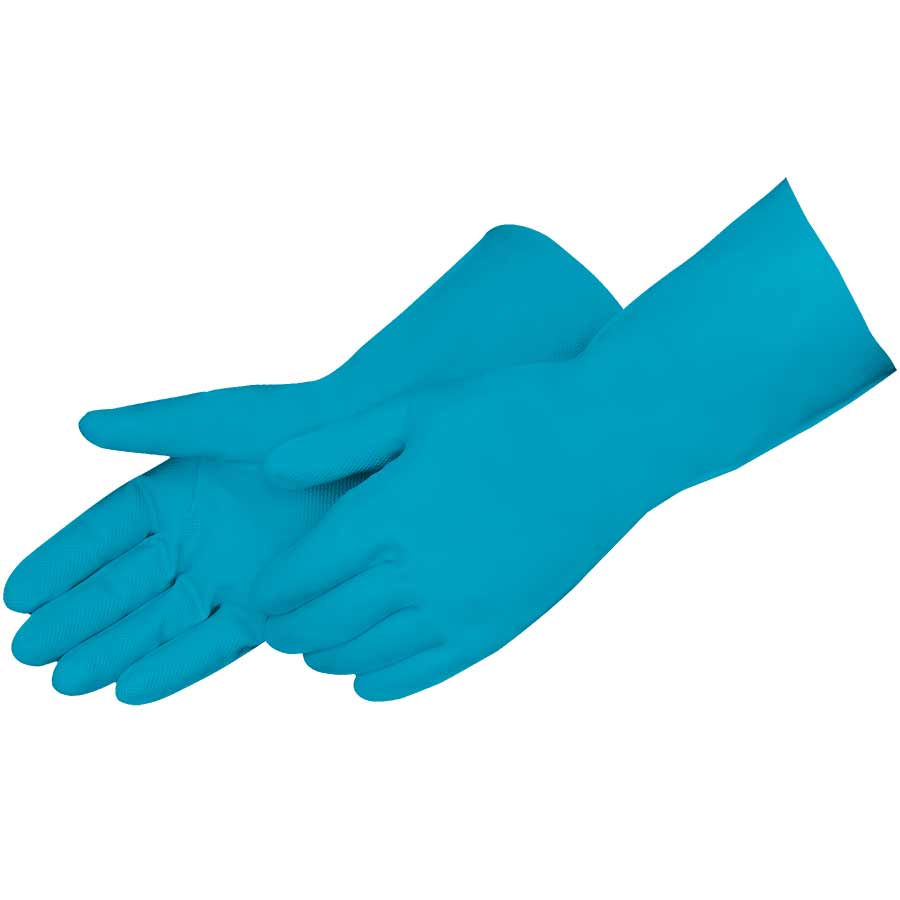 8ml Blue Nitrile GLV Unlined, Size M