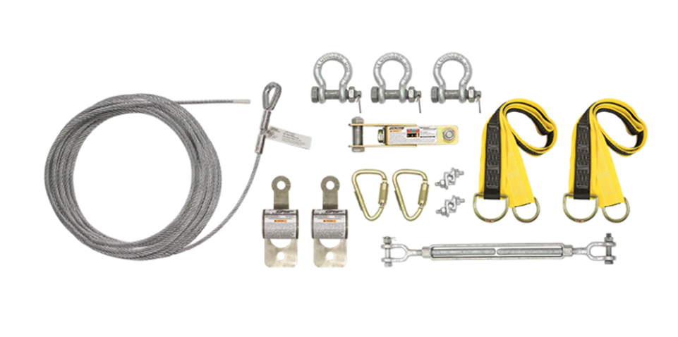 SteelGrip Plus™ Temporary Cable HLL System with Web Pass-through Anchors