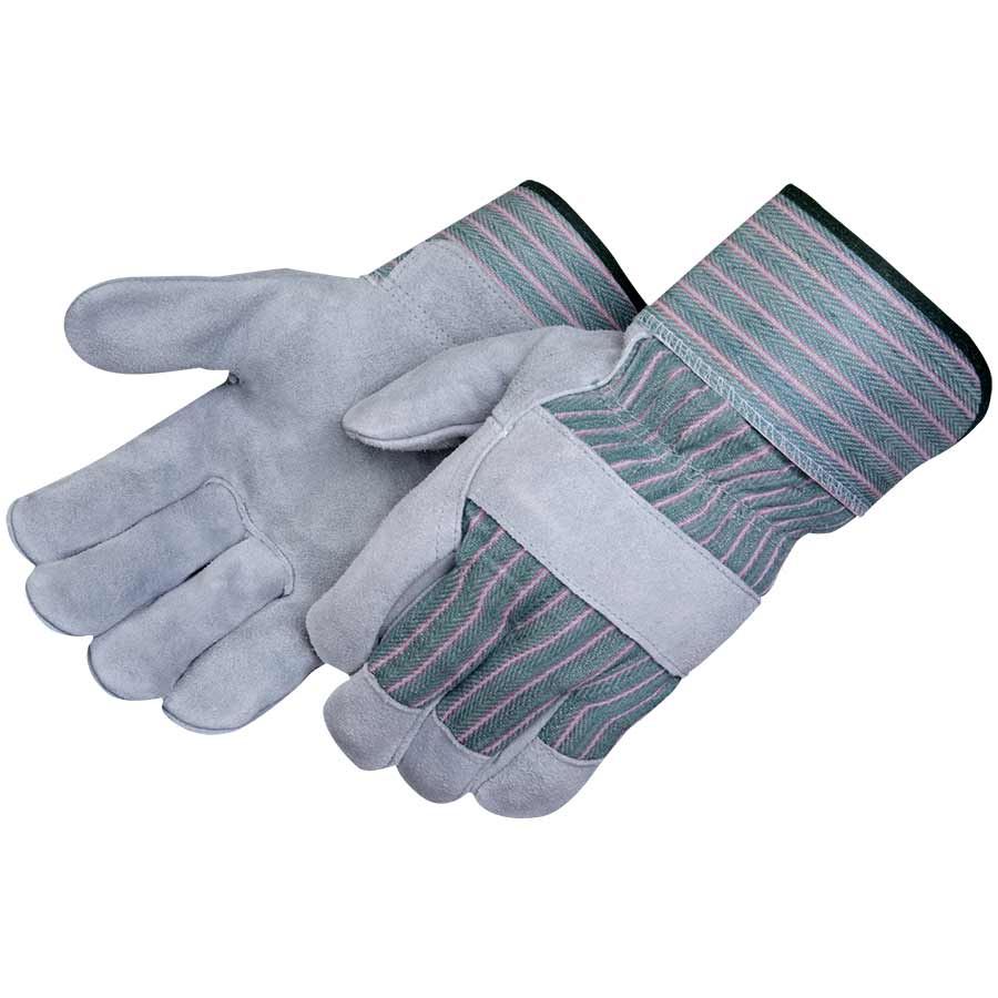 Lthr Palm Safty CUF GLV Lthr Palm Safty CUF GLV Strap 2 1/2"" RUB Safety Cuff