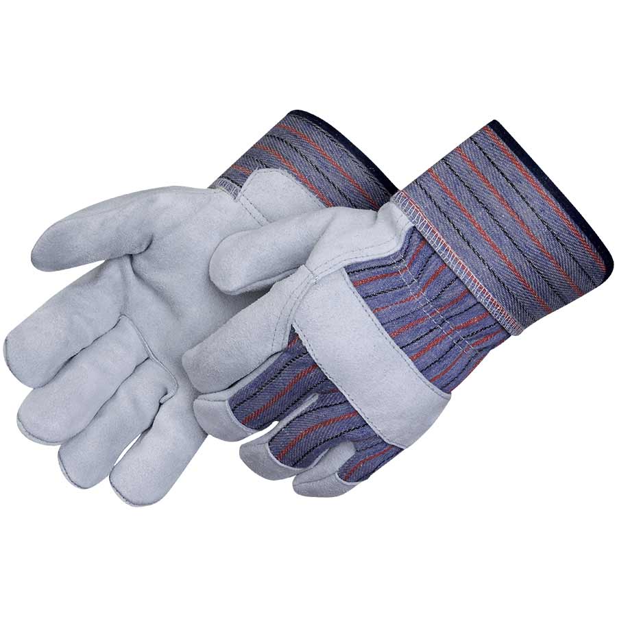 Lthr Palm RUB Safety Cuff Glv, LRG