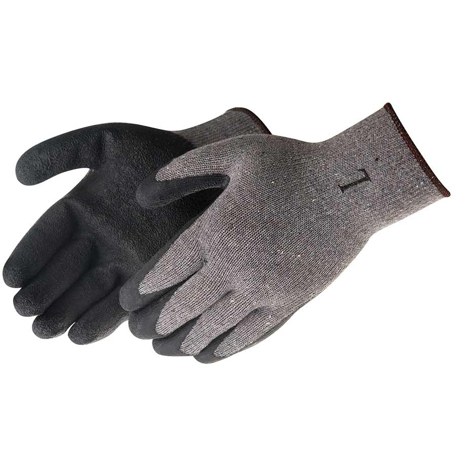 Gray GLV W/black Latex DIP SMA LL