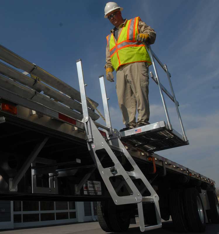 4′ Work Platform with Handrails