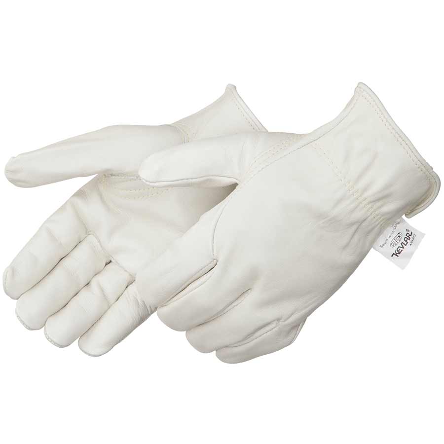 PREM COWGRAIN DR GLV KYSTN KEV LAR S Premium grain leather - Kevlar