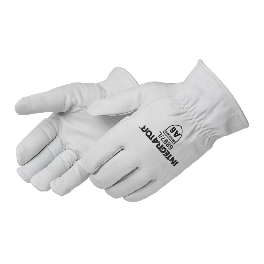 Grain Goat Driver Lined , Med, A6, Quality Grain Goat Skin