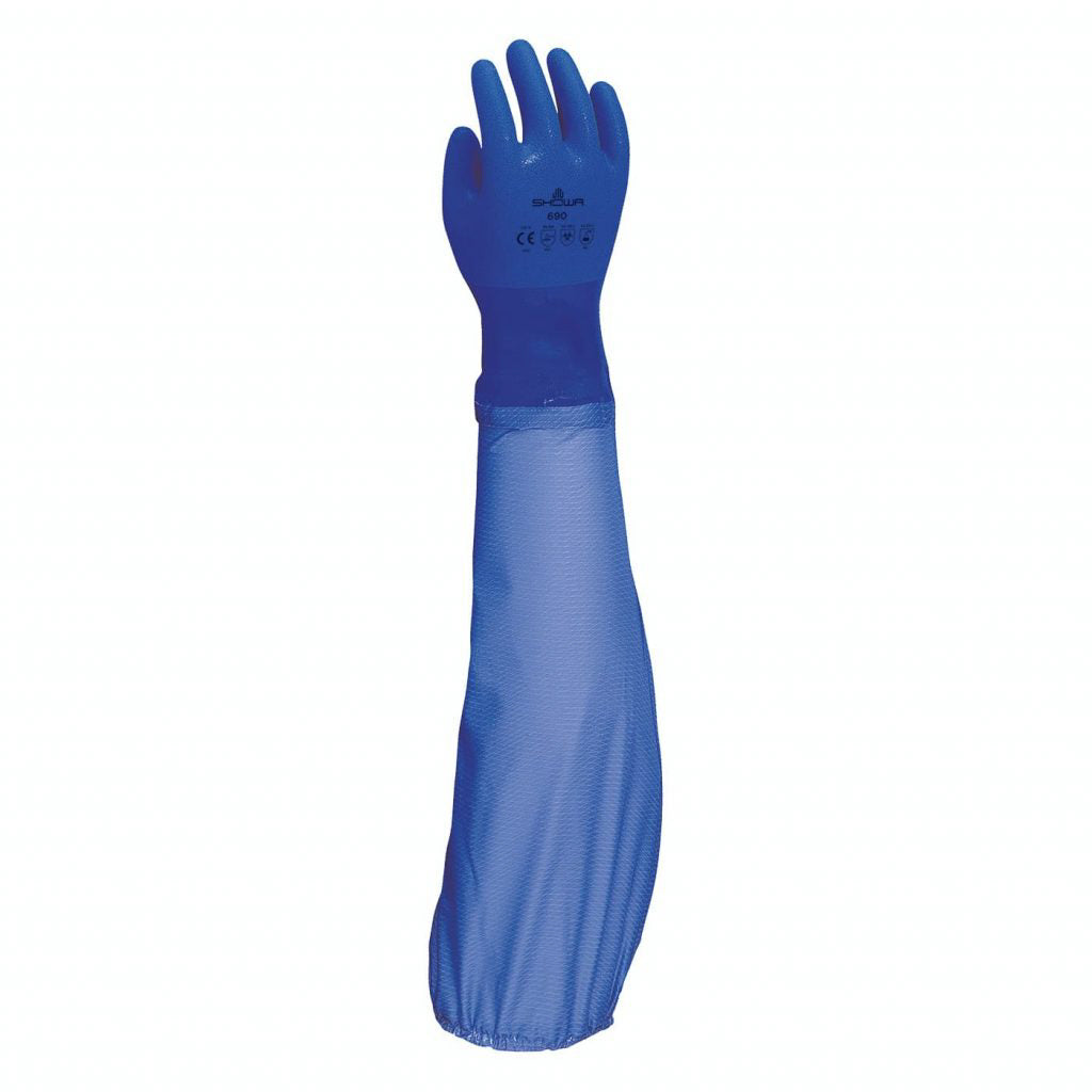 690 Atlas Shoulder Length Pvc, XL Inner Pack IS 10 Pair AND 6 PO