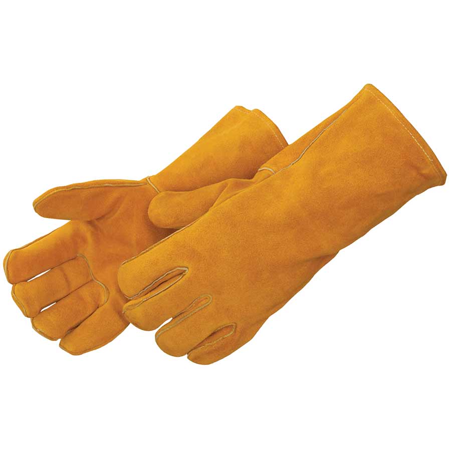 Rust Welder W/renfrc Thumb,kev Lar, Premium Leather