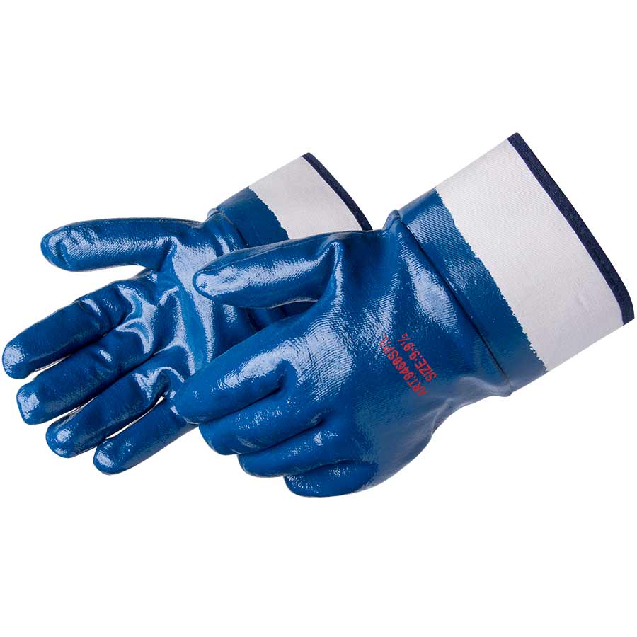 Nitrile Fully Coated Safety CU FF S "heavy Weight - Fully Coated -