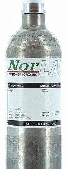 Aluminum 34L Calibration Gas Cylinder