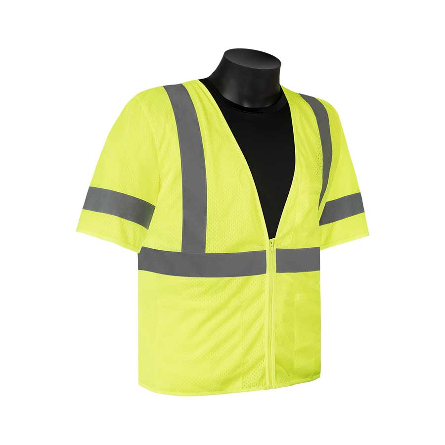 Class3 ALL Mesh Lime GRE 2"sil V ZIP