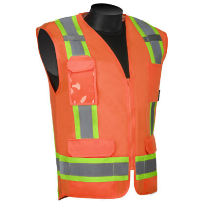 TWO Tone Class 2 Mesh Back ORG SML """new"" Fluorescent Orange So