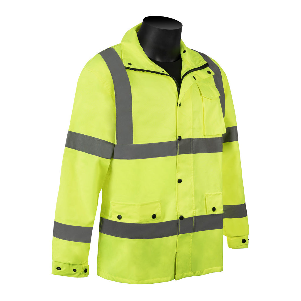 Lime GRN Windbreak Mesh LIN ST Ripes
