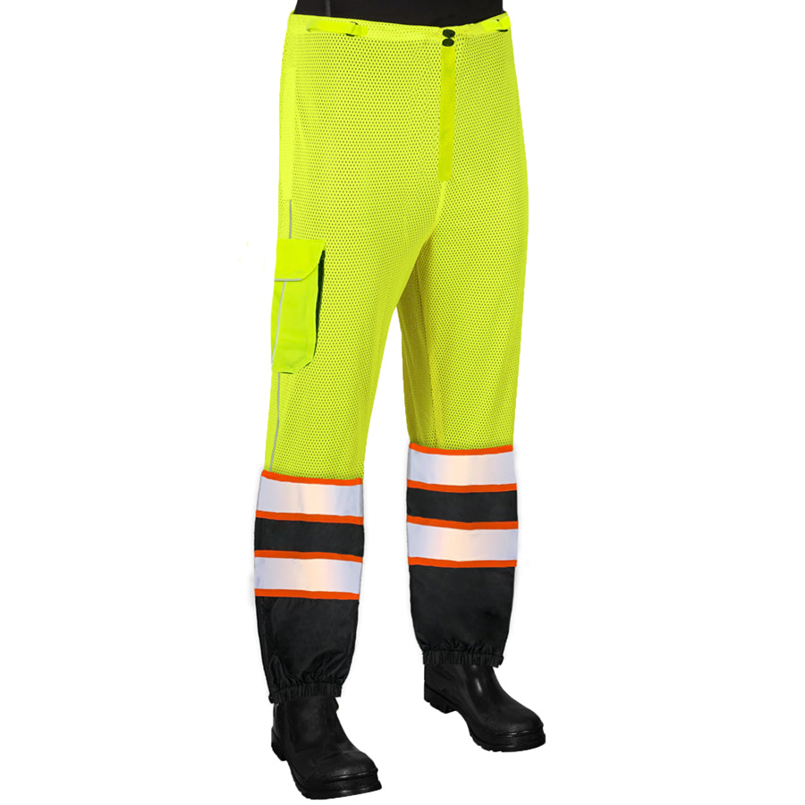 Mesh Pants Green/black SM Polyester