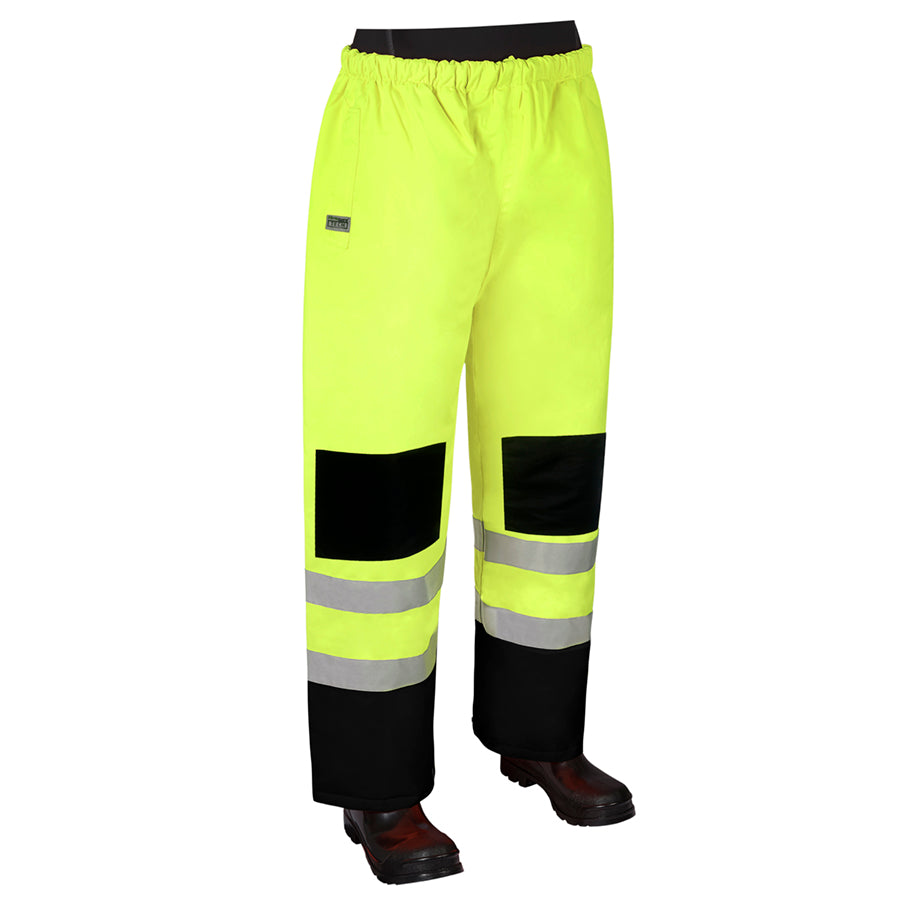 CLS E LM Gr/blk BTM Rain Pants W/reflective Silver Tape S/m