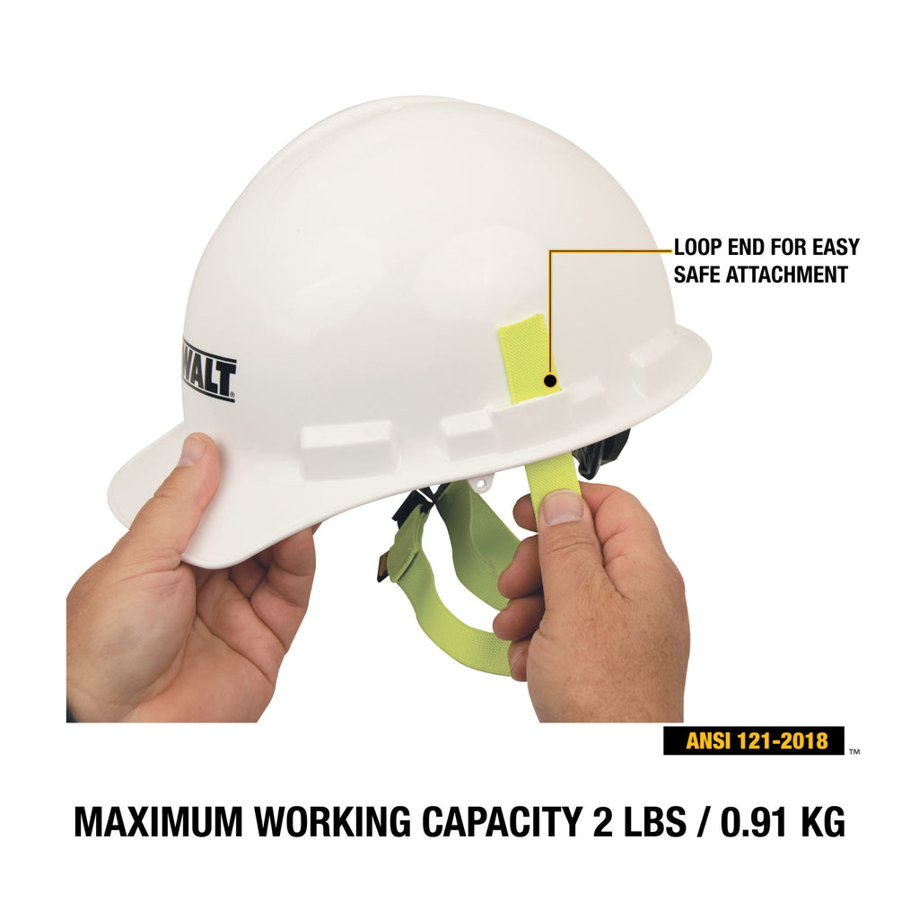 DEWALT Hard Hat Lanyard 2 lbs.(0.91 kg) capacity