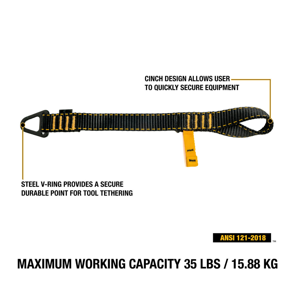 DEWALT V-Ring Tool Attachment Single Wing, 35 lbs.( 15.9 kg) capacity