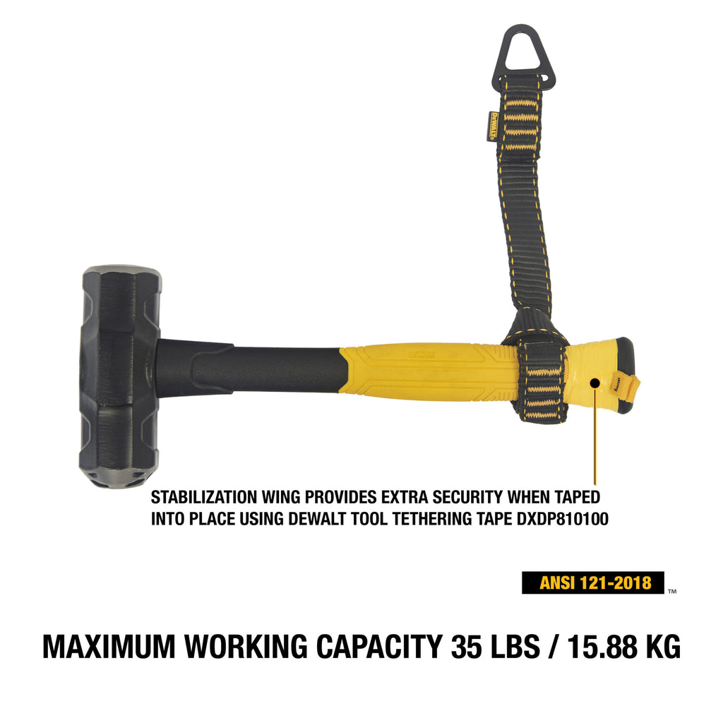 DEWALT V-Ring Tool Attachment Single Wing, 35 lbs.( 15.9 kg) capacity