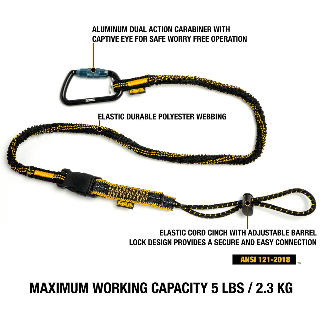 DEWALT Quick Connect Tool Lanyard 5 lbs.(2.3 kg) capacity