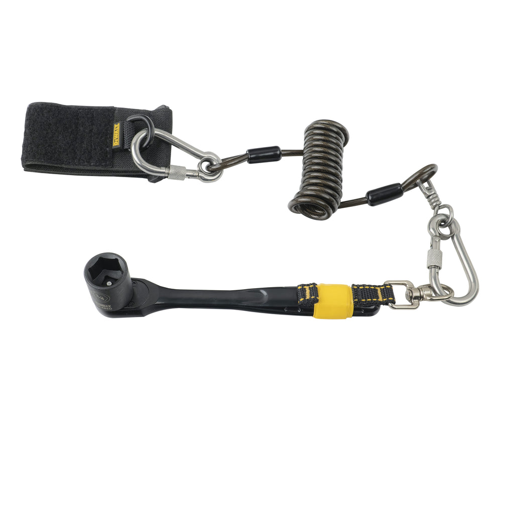 DEWALT Coiled Tool Lanyard 2 lbs.(0.91 kg) capacity