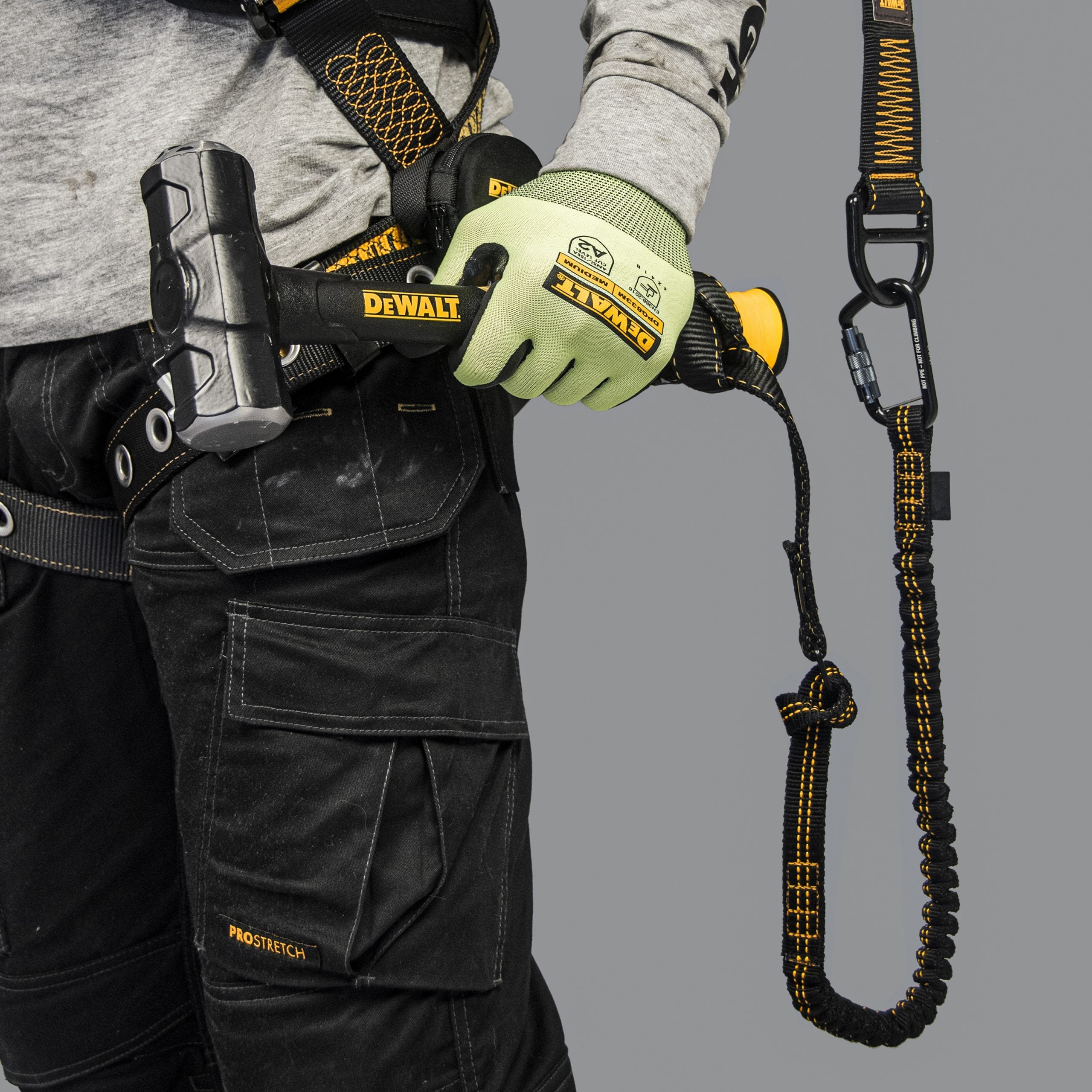 DEWALT Single Leg Tool Lanyard with loop 25 lbs.(11.3 kg) capacity