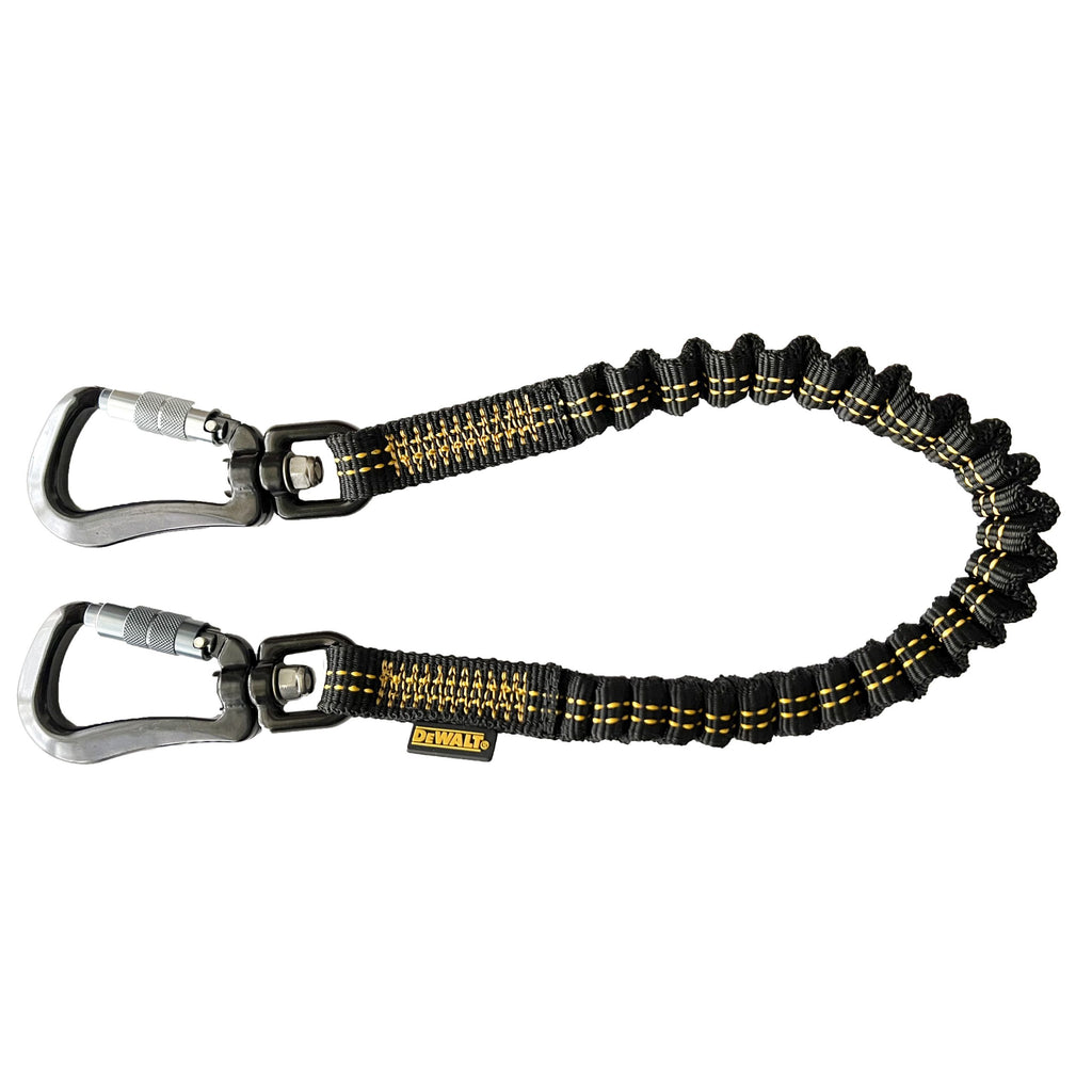 DEWALT Power Tool Lanyard with Dual Carabiner  38 in. (0.96 m), 15 lbs. (6.8 kg) capacity