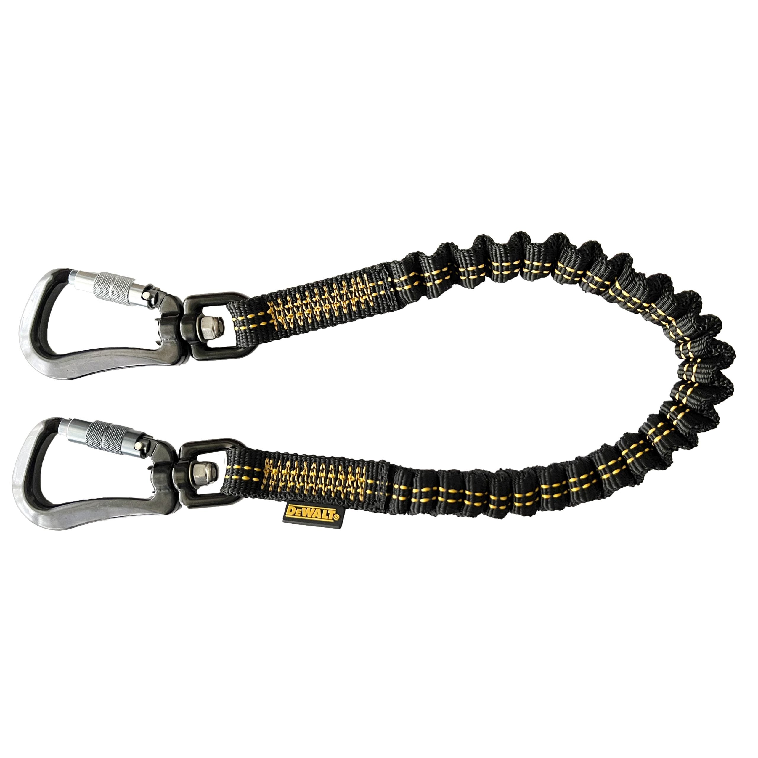 DEWALT Power Tool Lanyard with Dual Carabiner  38 in. (0.96 m), 15 lbs. (6.8 kg) capacity