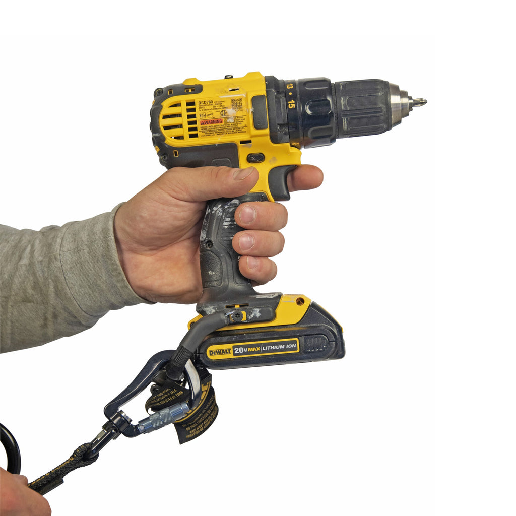 DEWALT Power Tool Lanyard with Dual Carabiner  38 in. (0.96 m), 25 lbs. (11.3kg) capacity