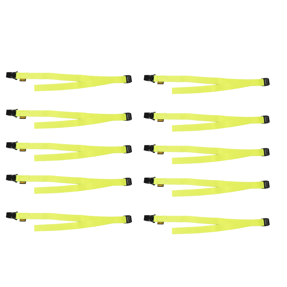 DEWALT Hard Hat Lanyard 10 Pack – 2 lbs.(0.91 kg) capacity