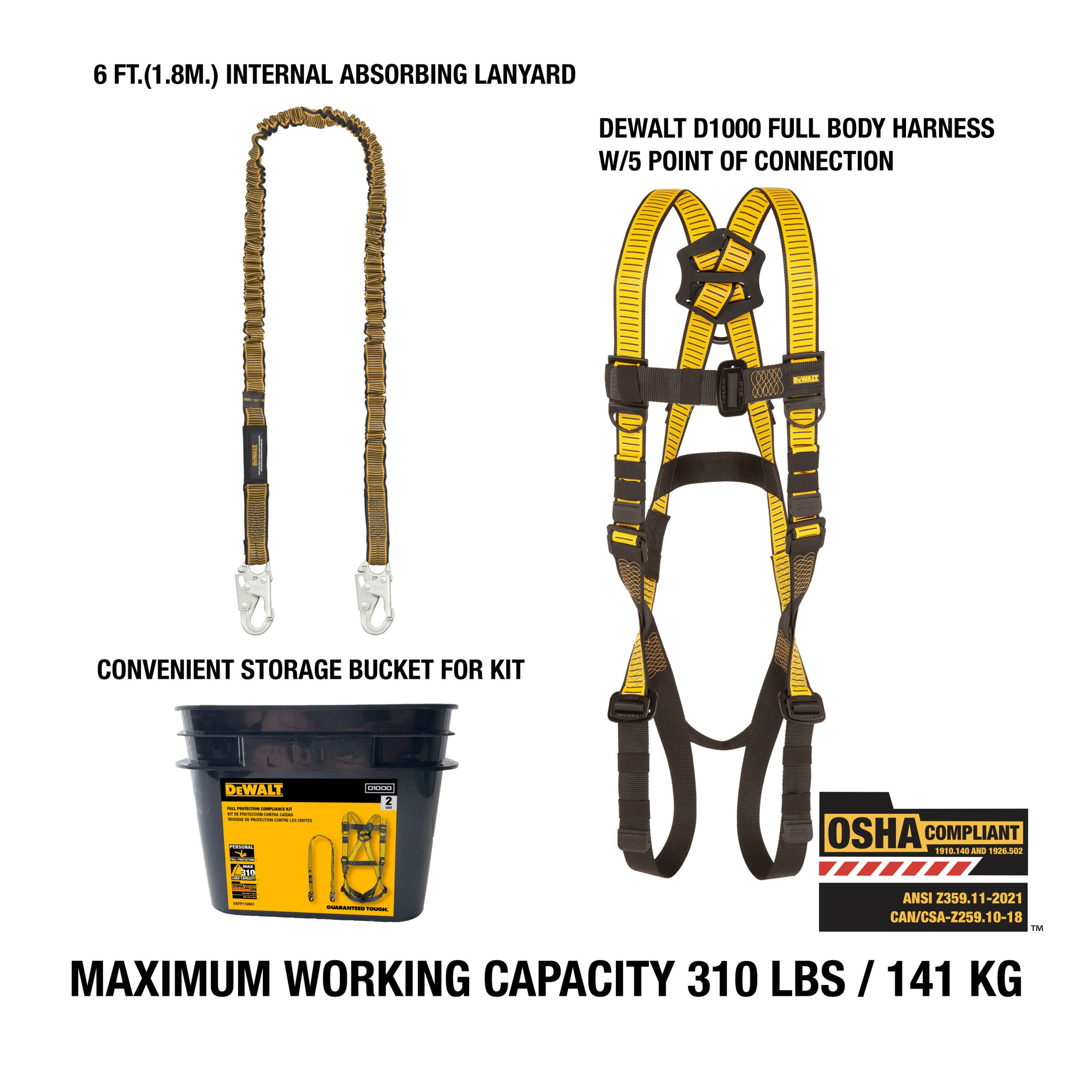 DEWALT Fall Protection Compliance Kit