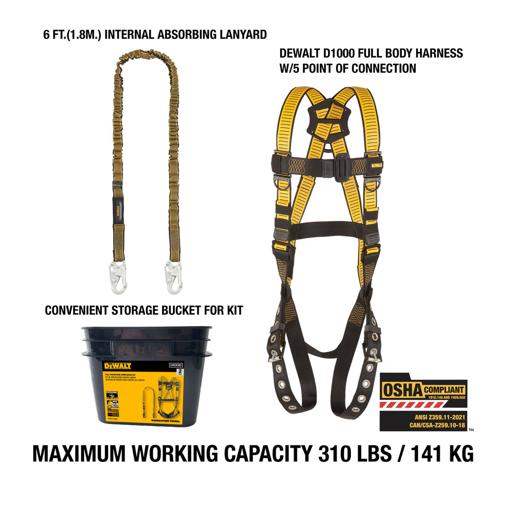 DEWALT Fall Protection Compliance Kit