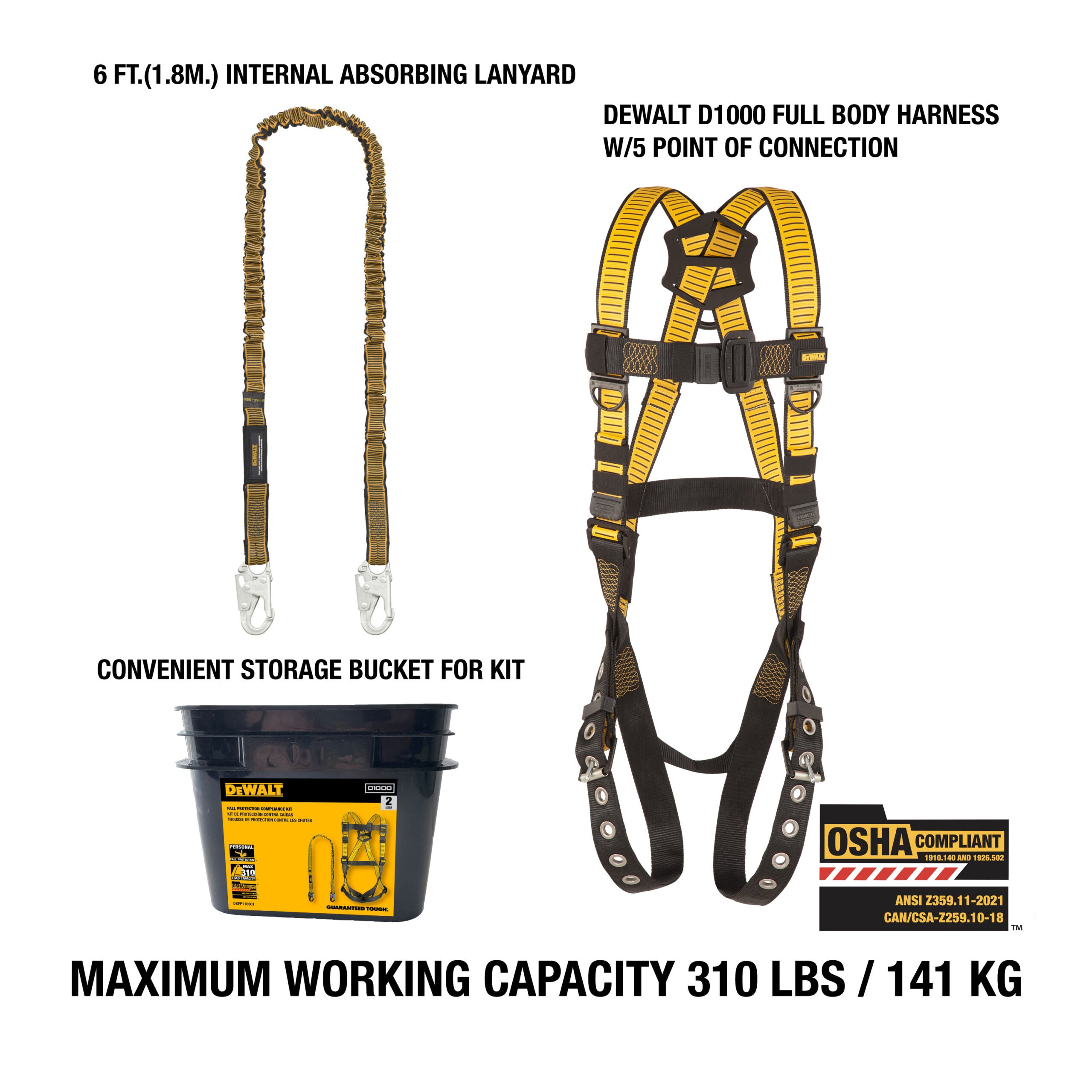 DEWALT Fall Protection Compliance Kit