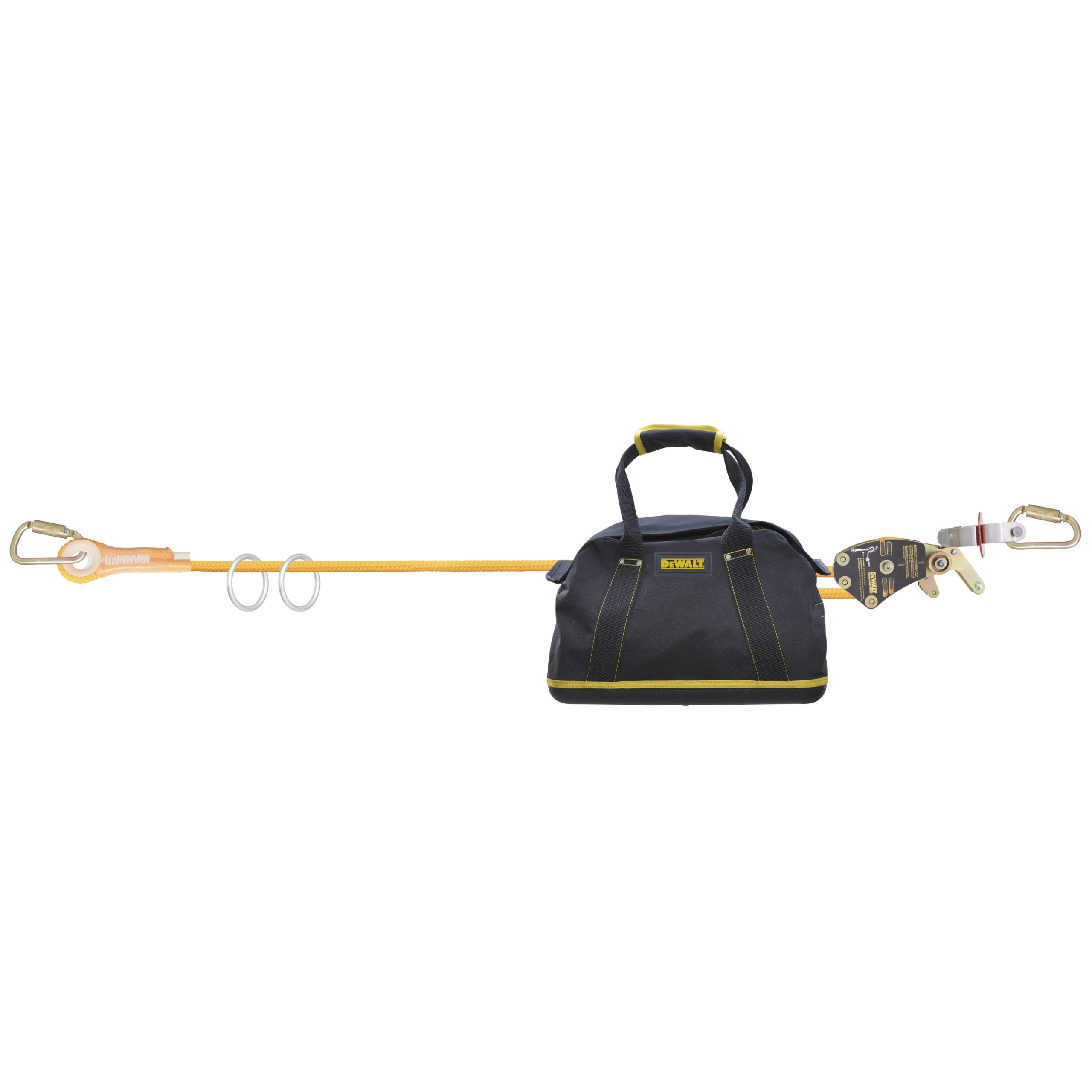 DEWALT Horizontal Lifeline System Rope Temporary 2 Person – 100 ft. (30.5 m)