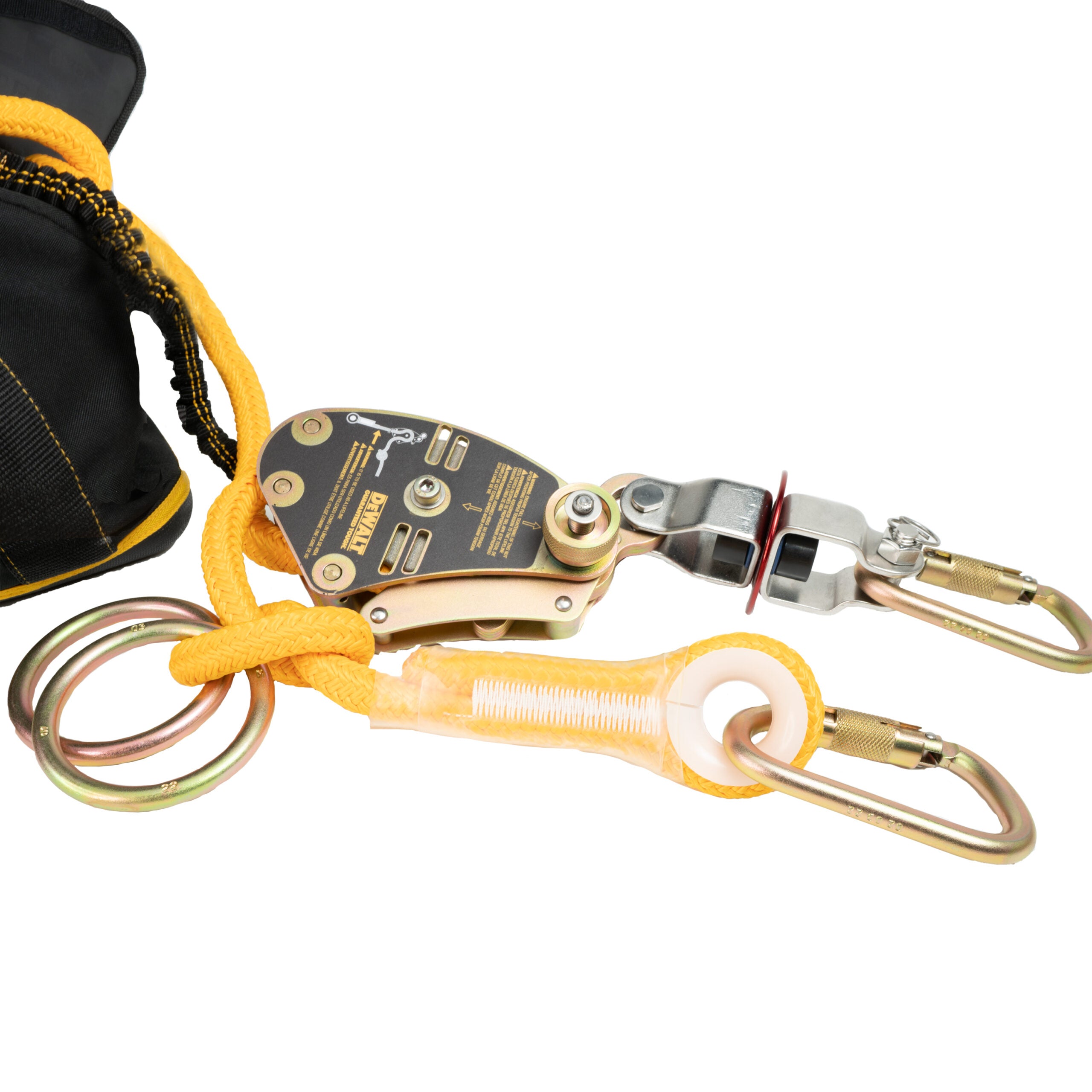 DEWALT Horizontal Lifeline System Rope Temporary 2 Person – 100 ft. (30.5 m)