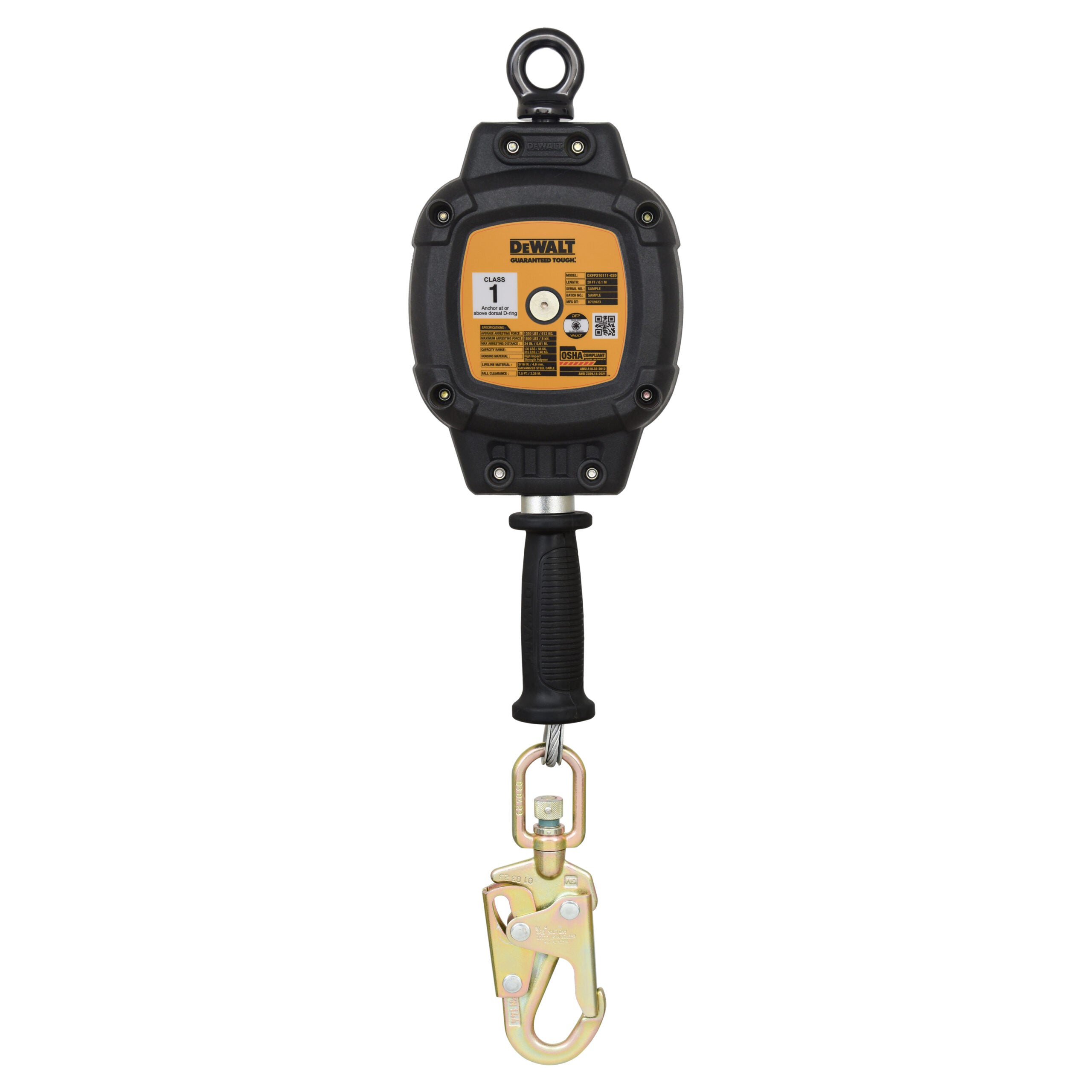 DEWALT D100  SRL – Galvanized Steel Cable – 20 ft. (6.1 m)