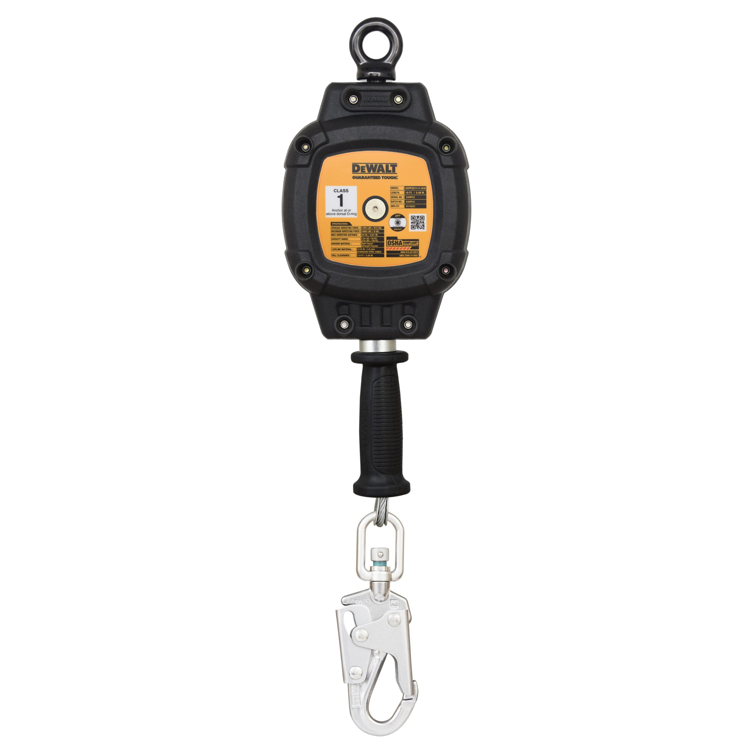 DEWALT D100  SRL – Stainless Steel Cable  – 18 ft. (5.49 m)