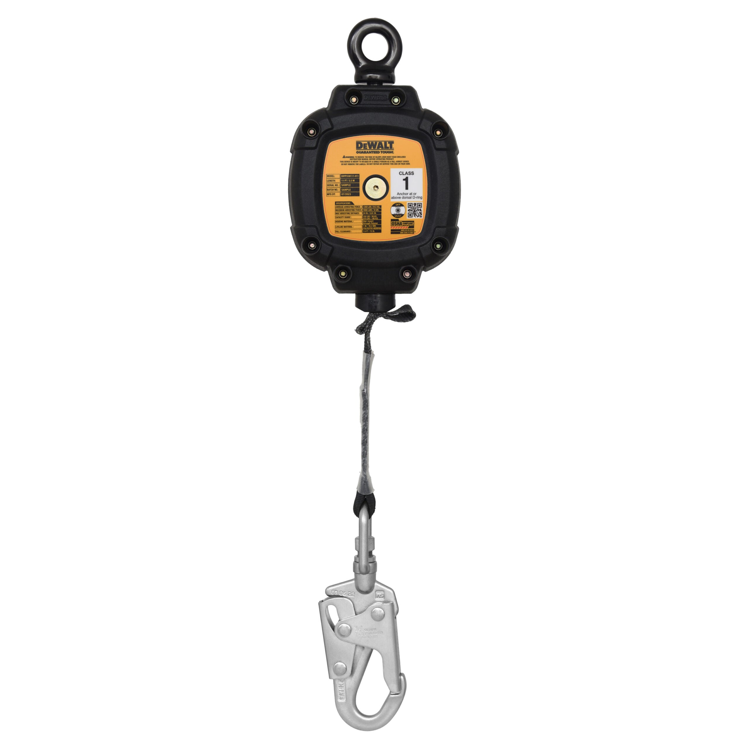– DEWALT D100  SRL – Web – 11 ft. (3.35 m)