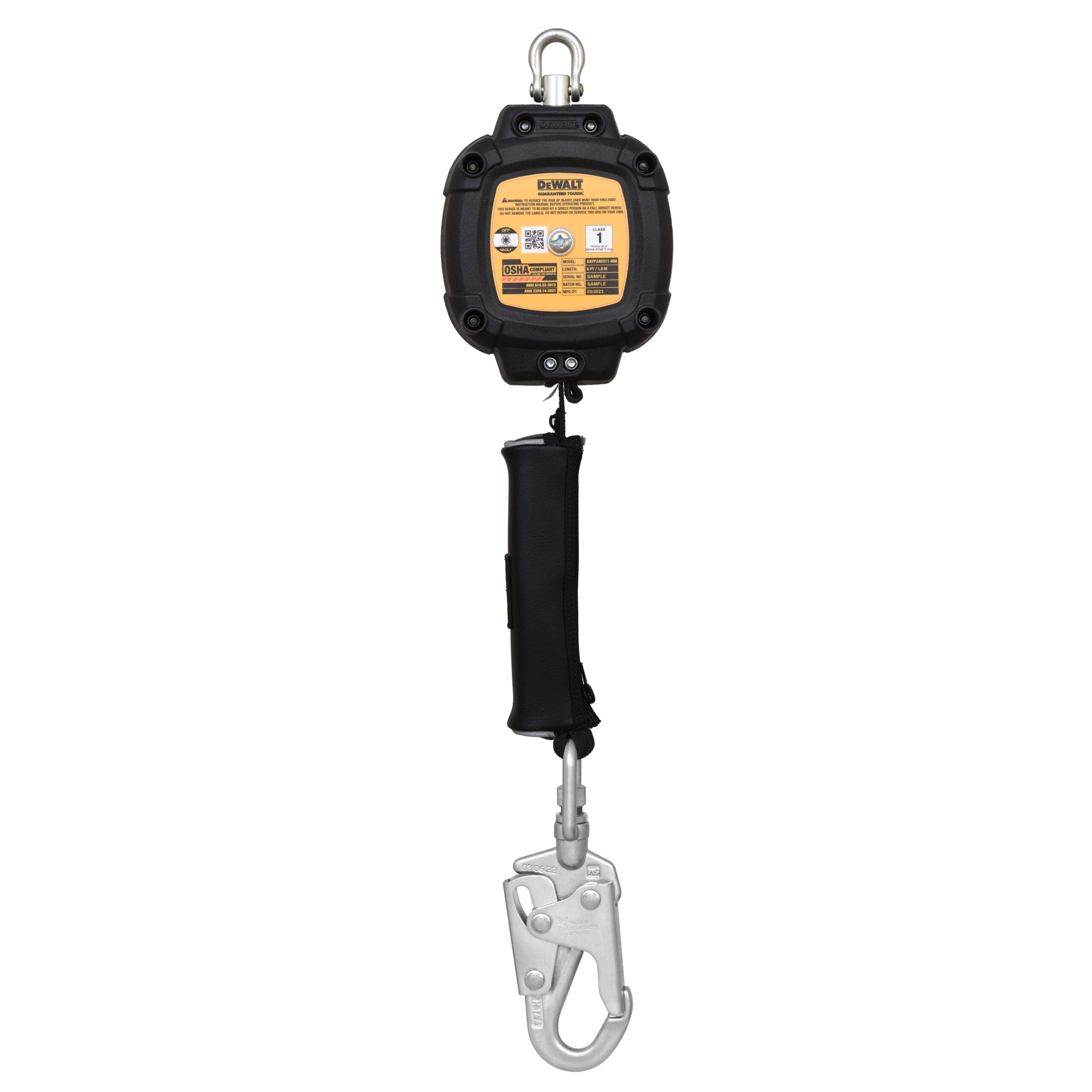 DEWALT D100P Personal SRL – Standard – Single – Steel Snap hook