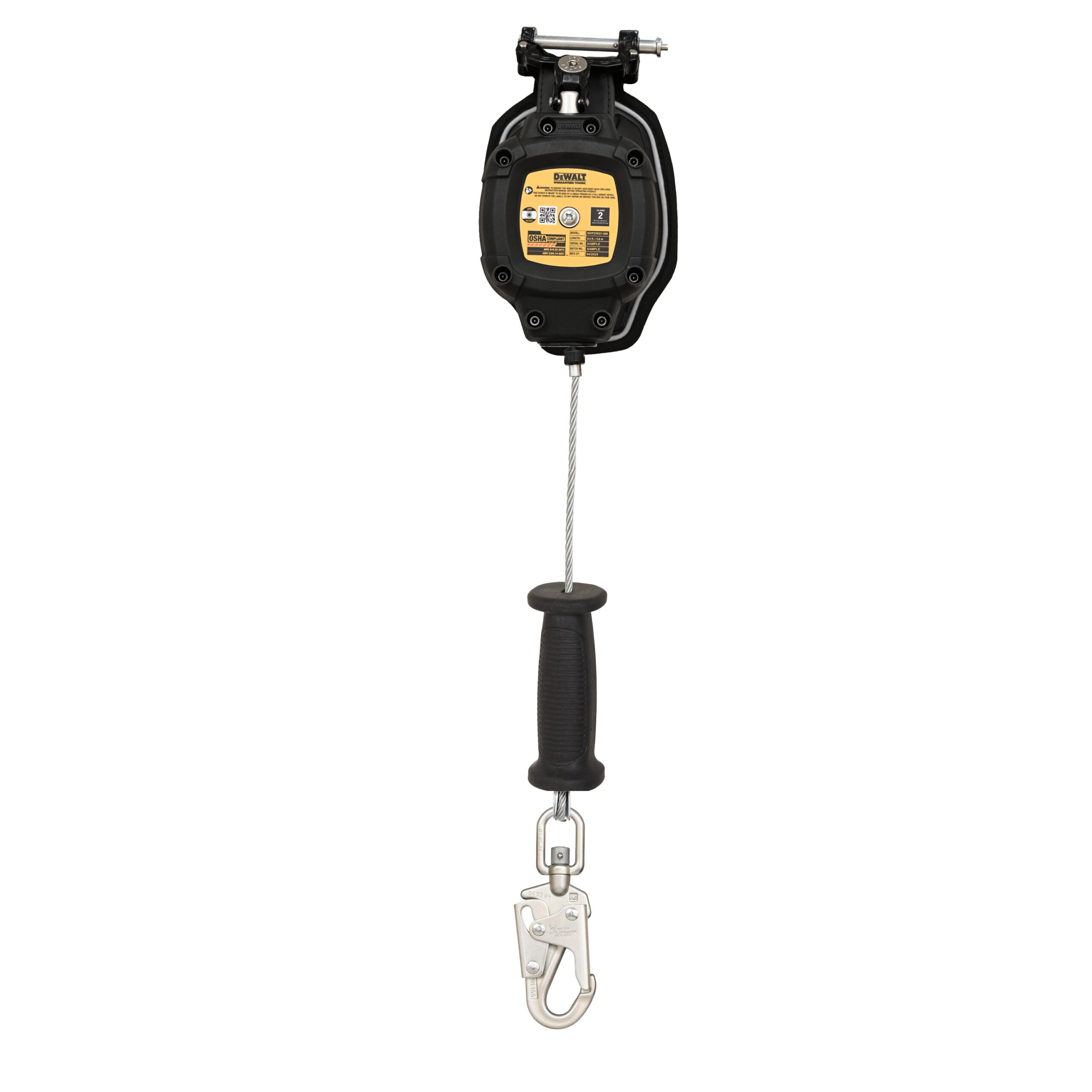 DEWALT D200P Single Personal SRL – Leading Edge – Steel Snap Hook – 8.5 ft. (2.59 m)