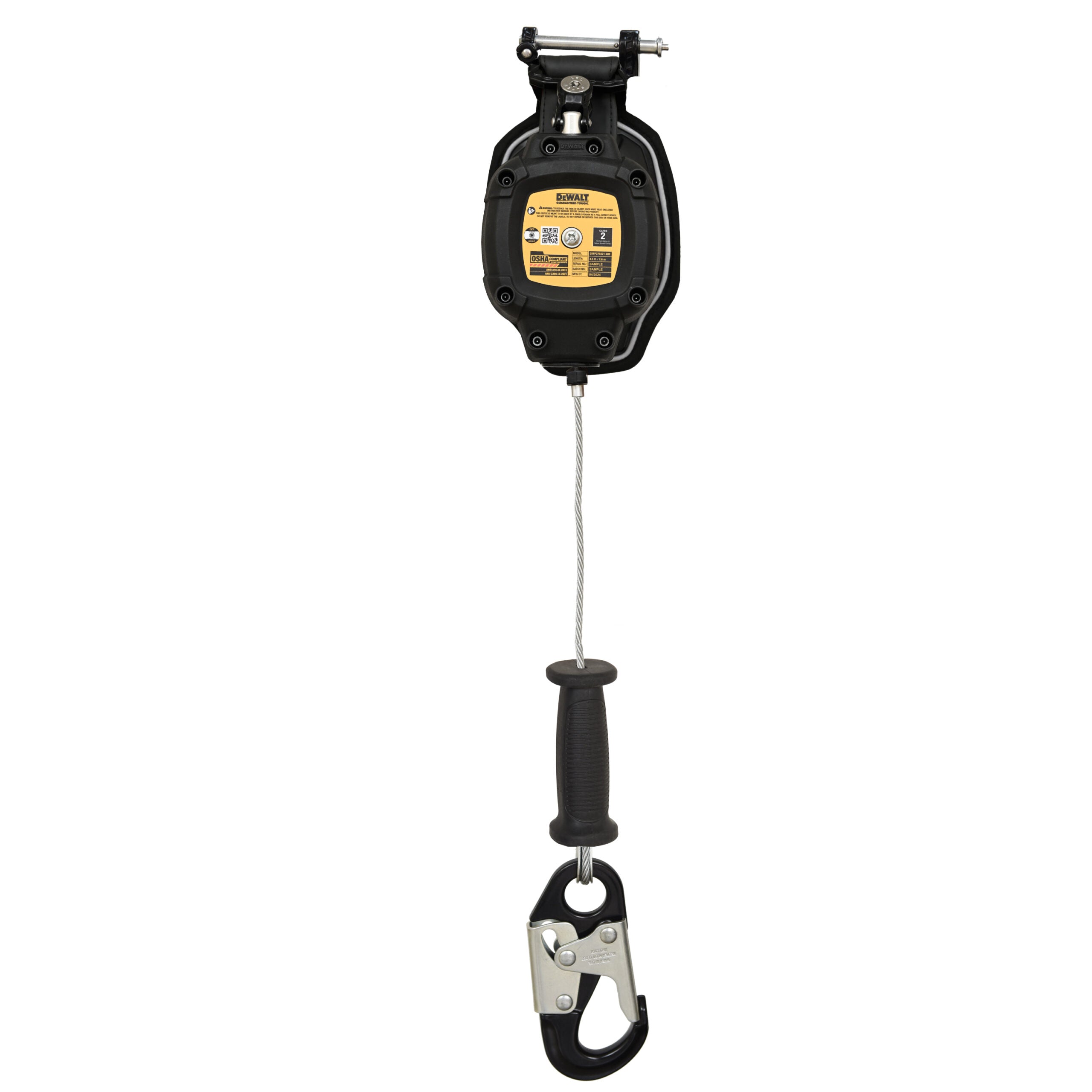 DEWALT D200P Single Personal SRL – Leading Edge – Aluminum Snap Hook – 8.5 ft. (2.59 m)