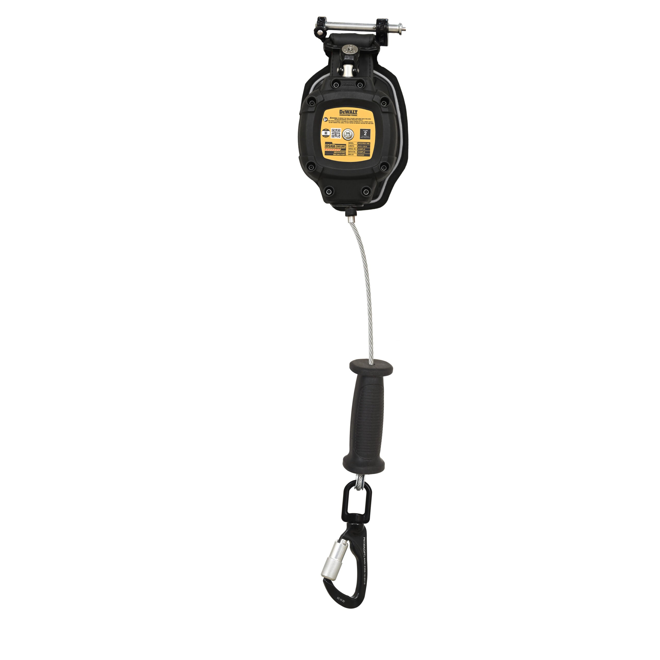 DEWALT D200P Single Personal SRL – Leading Edge – Aluminum Carabiner – 8.5 ft. (2.59 m)