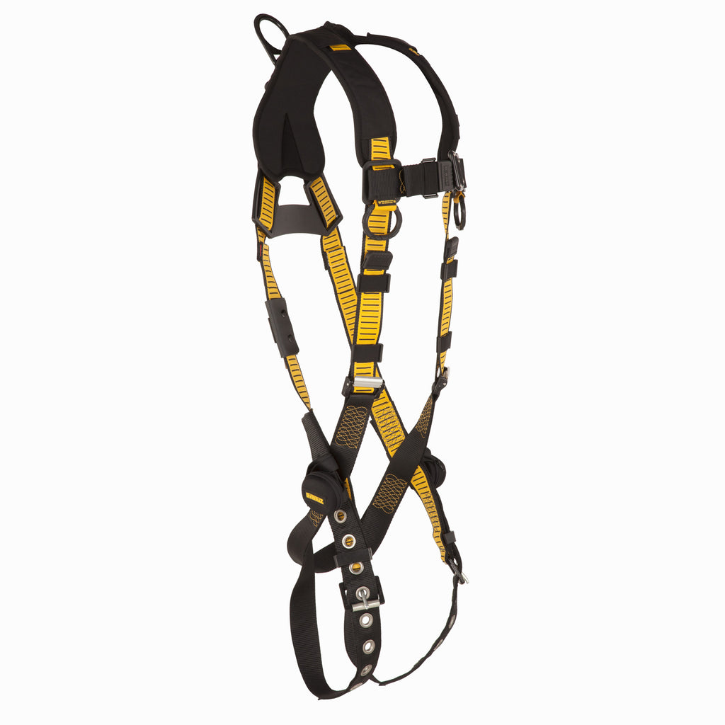 DEWALT® D3000 Harness Vest Style, 5-Point, back D-Ring, QC Chest, TB legs