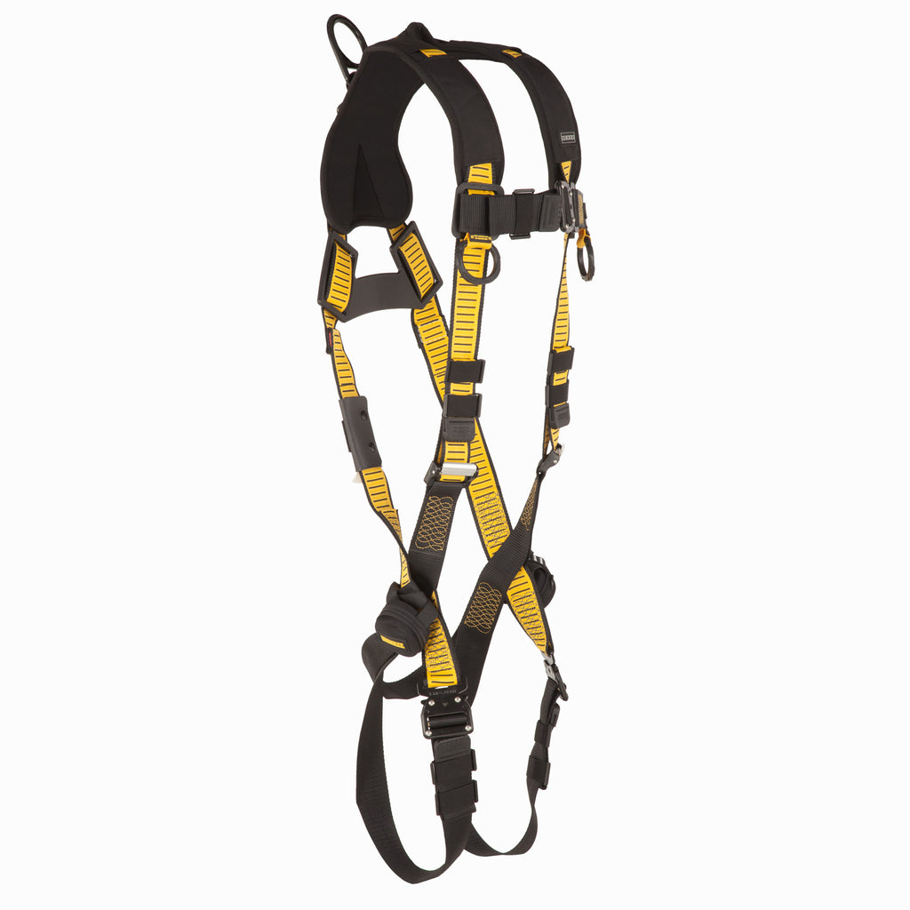 DEWALT® D3000 Harness Vest Style, 5-Point, back D-Ring, QC Chest, QC legs